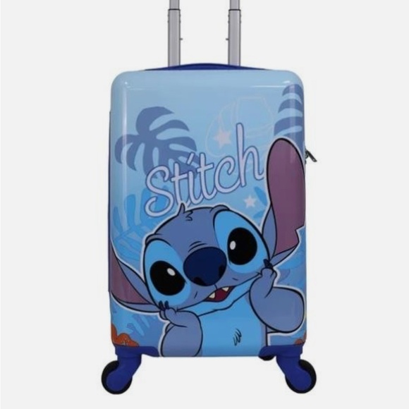 Stitch 2- piece Luggage Set with Backpack & Tag - Spinner Wheels Hard-Sided - Picture 2 of 8